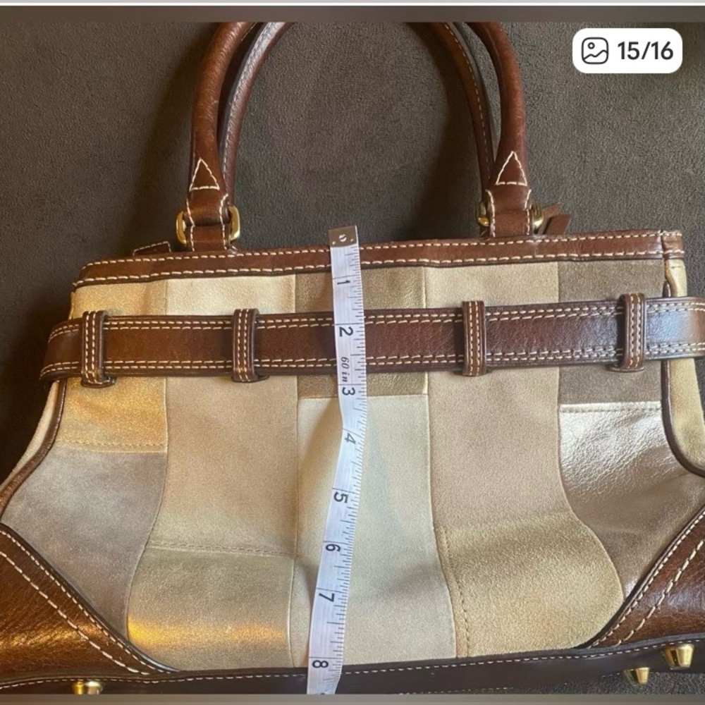 Vintage Coach multicolor patchwork bag - Picture 15 of 16
